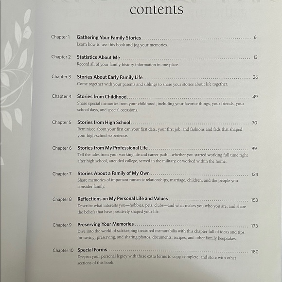 Brand New ‘Story of My Life’ Legacy Workbook by Sunny Jane Morton - Picture 2 of 9